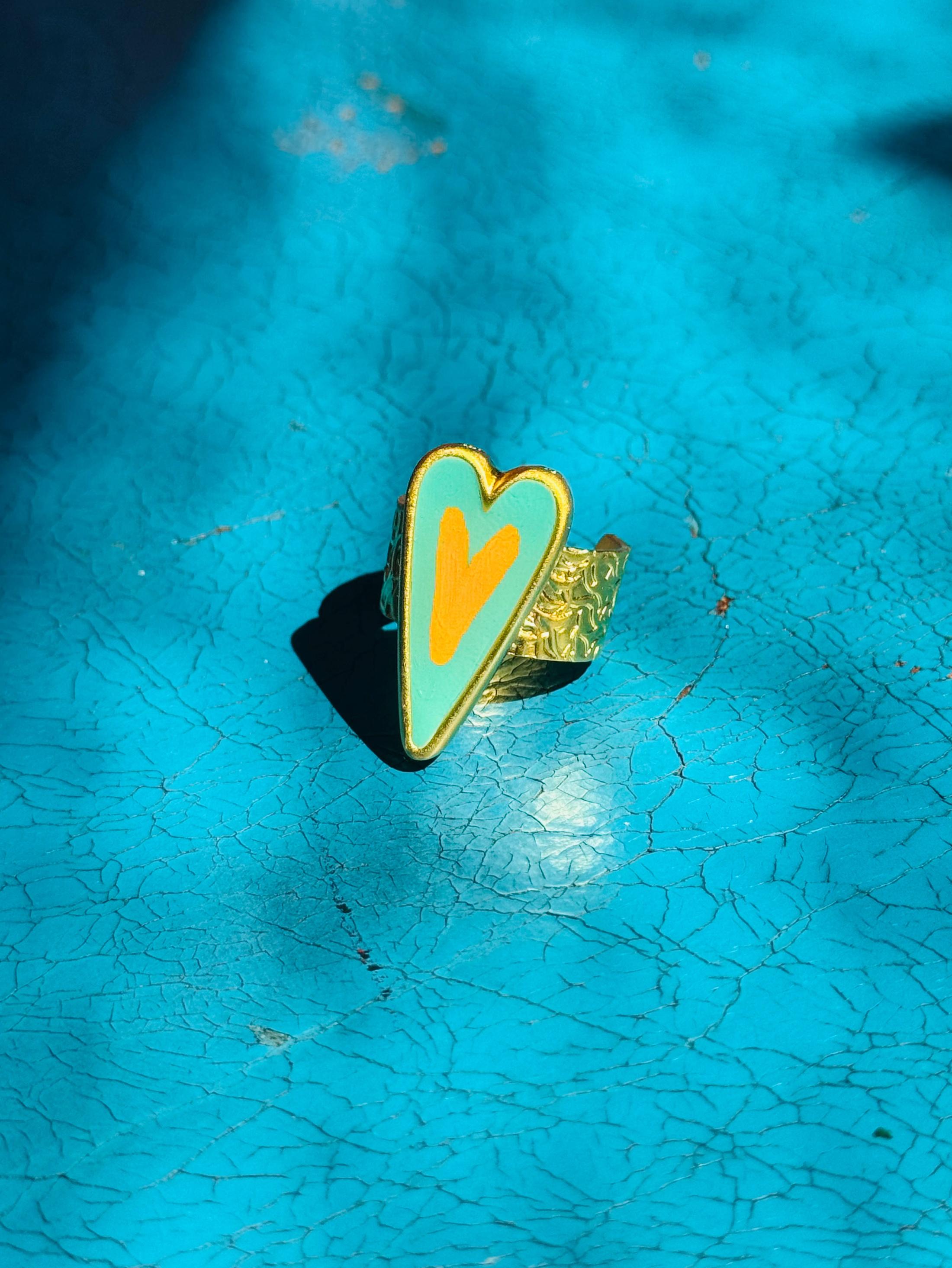 Baby Heart Ring Silver