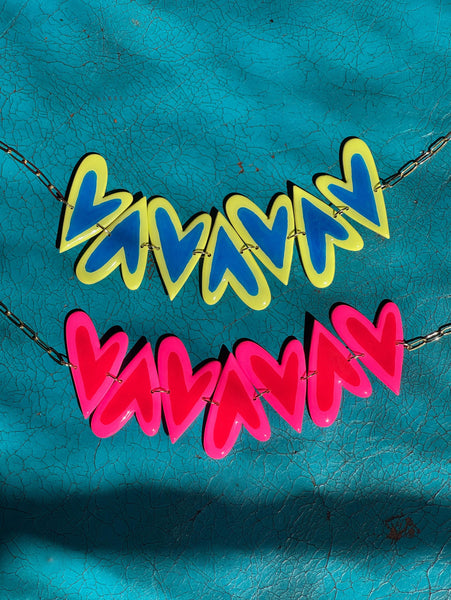 Lots of Love Heart Necklace