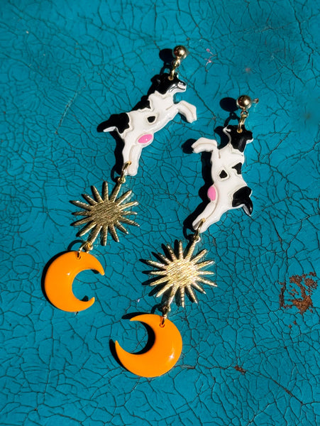 Cow Dancing Over The Moon