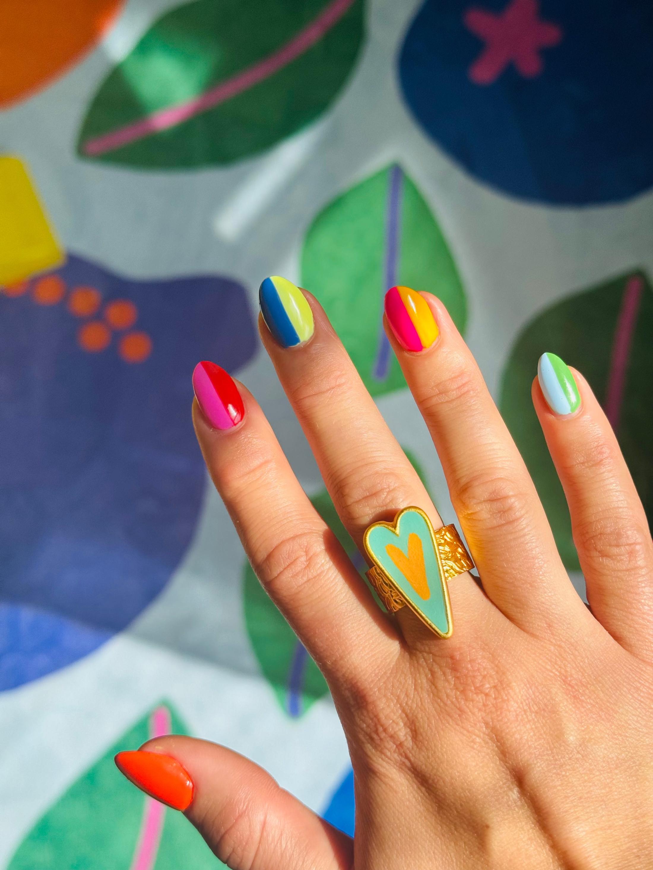 Baby Heart Ring Silver