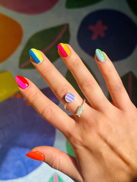 Teeny Fish Ring Silver