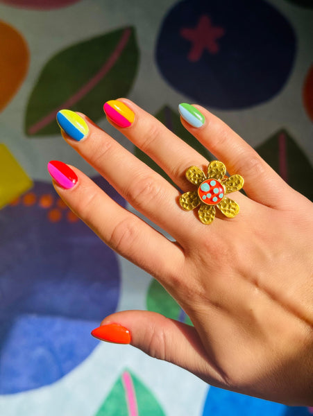 Petal Power Ring Gold
