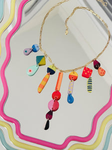 Colorful Drop Necklace