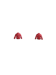 Red Sweater Studs