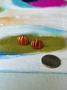 Orange Sparkly Pumpkins