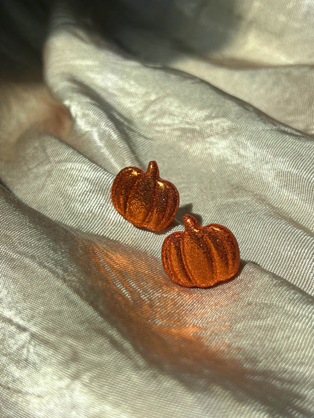 Orange Sparkly Pumpkins